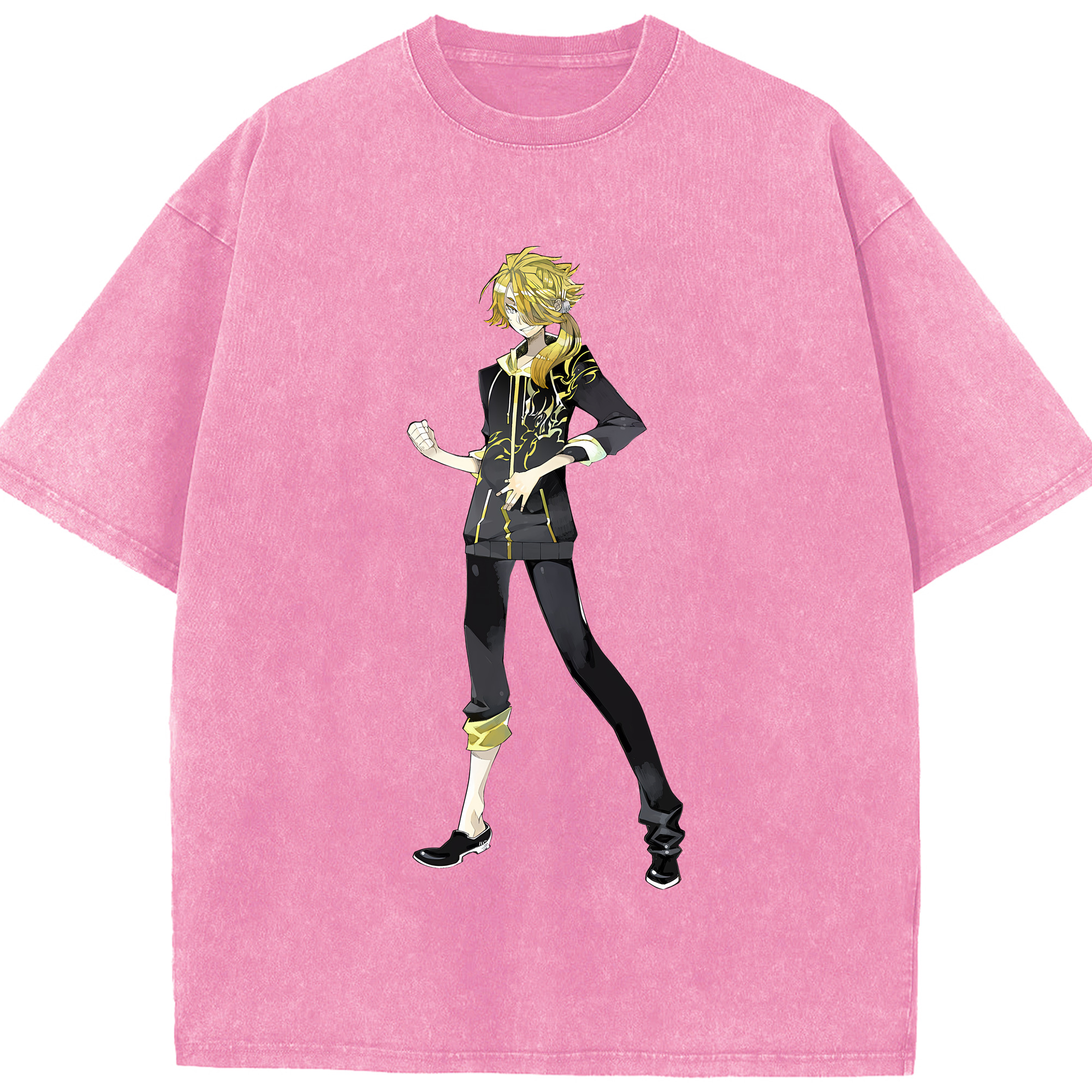（画像用） 刀剣乱舞 Touken Ranbu 綿100% ヴィンテージ風 半袖Tシャツ（フロントプリント）